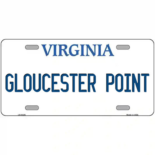 Gloucester Point Virginia Metal Sign
