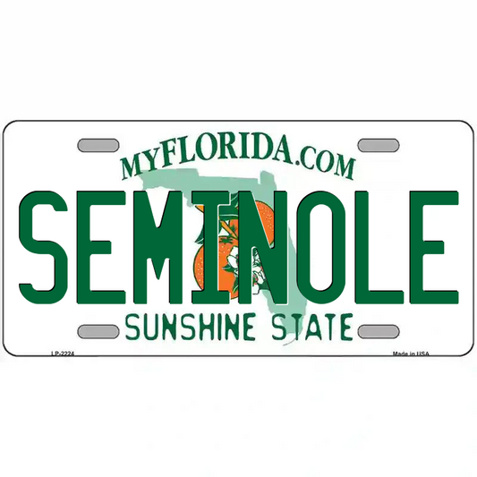 Seminole Florida Metal Sign