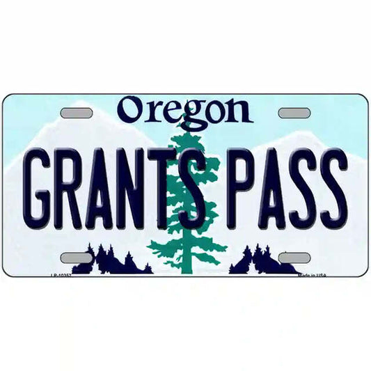Grants Pass Oregon Metal Sign