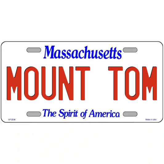 Mount Tom Massachusetts Metal Sign