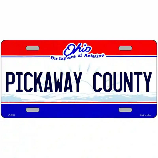 Pickaway County Ohio Metal Sign