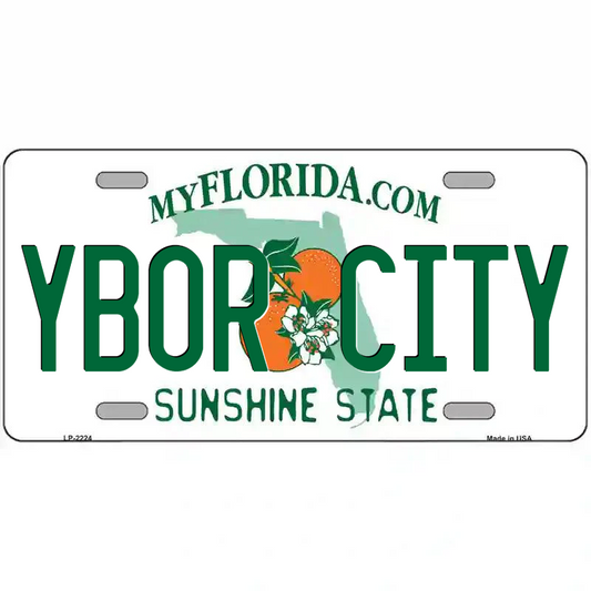 Ybor City Florida Metal Sign