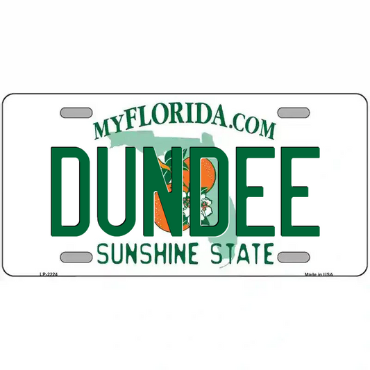 Dundee Florida Metal Sign