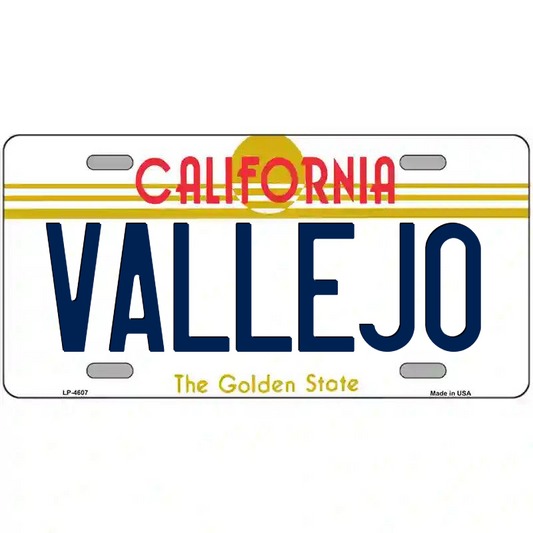 Vallejo California Metal Sign