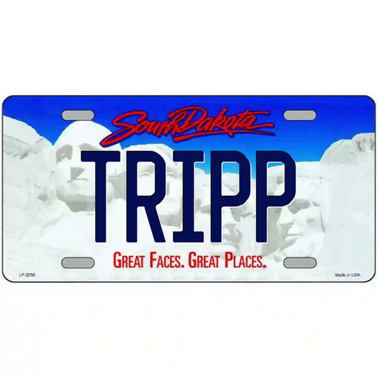 Tripp South Dakota Metal Sign