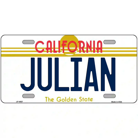 Julian California Metal Sign