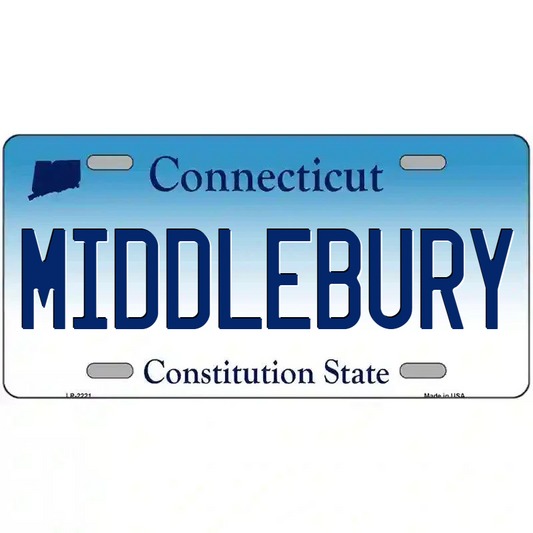 Middlebury Connecticut Metal Sign