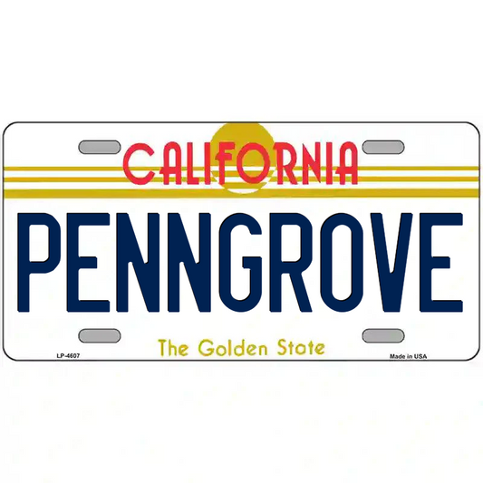 Penngrove California Metal Sign