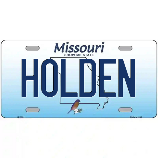 Holden Missouri Metal Sign