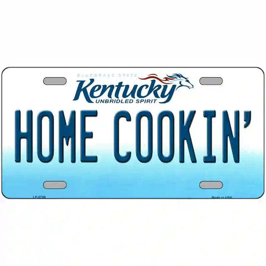 Home Cookin' Kentucky Metal Sign