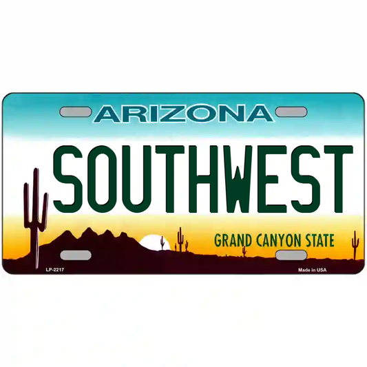 Southwest Arizona Metal Sign