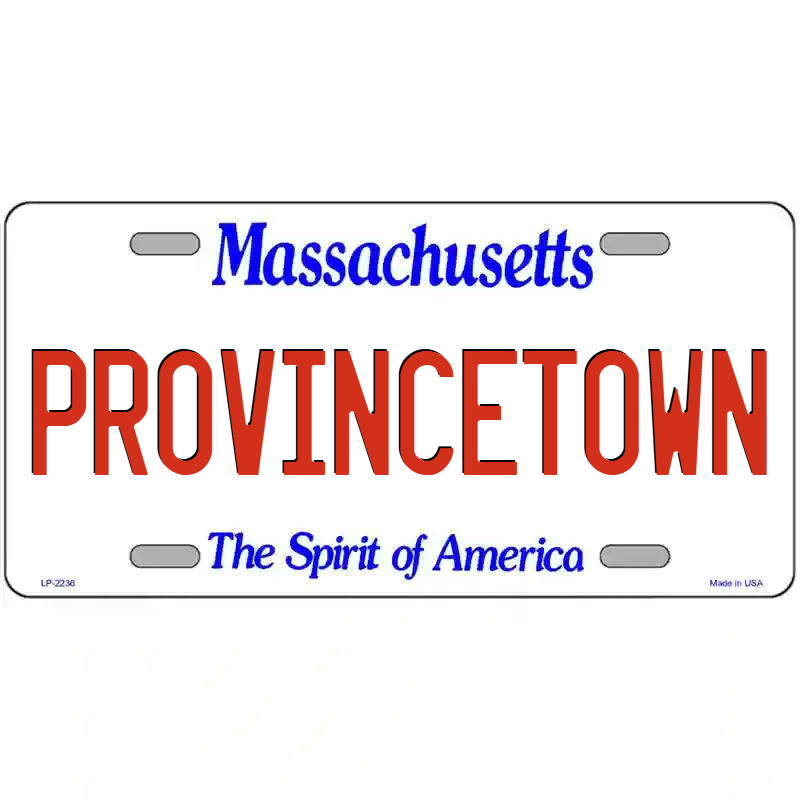 Provincetown Massachusetts Metal Sign