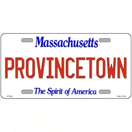 Provincetown Massachusetts Metal Sign