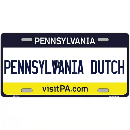 Pennsylvania Dutch Pennsylvania Metal Sign