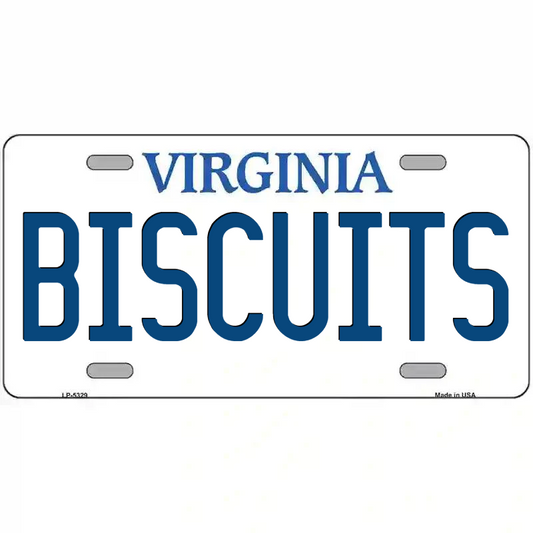 Biscuits Virginia Metal Sign