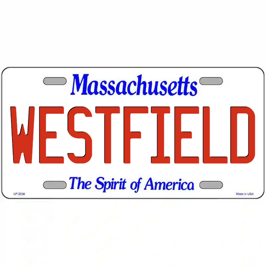 Westfield Massachusetts Metal Sign