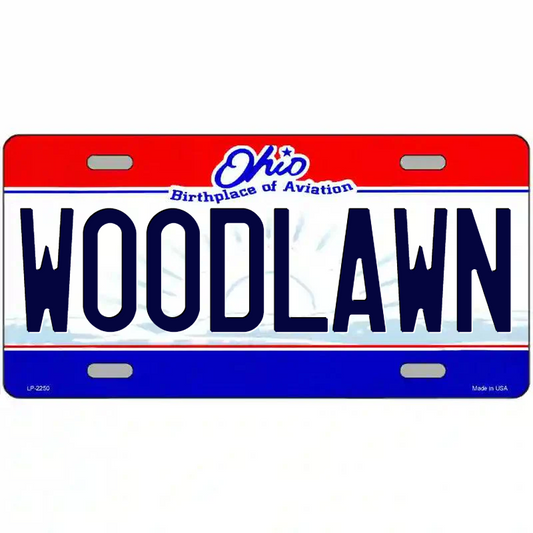 Woodlawn Ohio Metal Sign