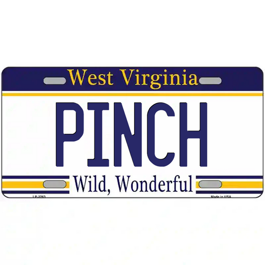 Pinch West Virginia Metal Sign
