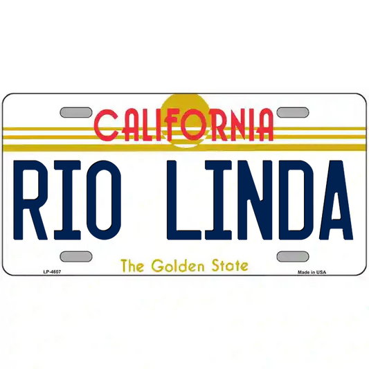 Rio Linda California Metal Sign