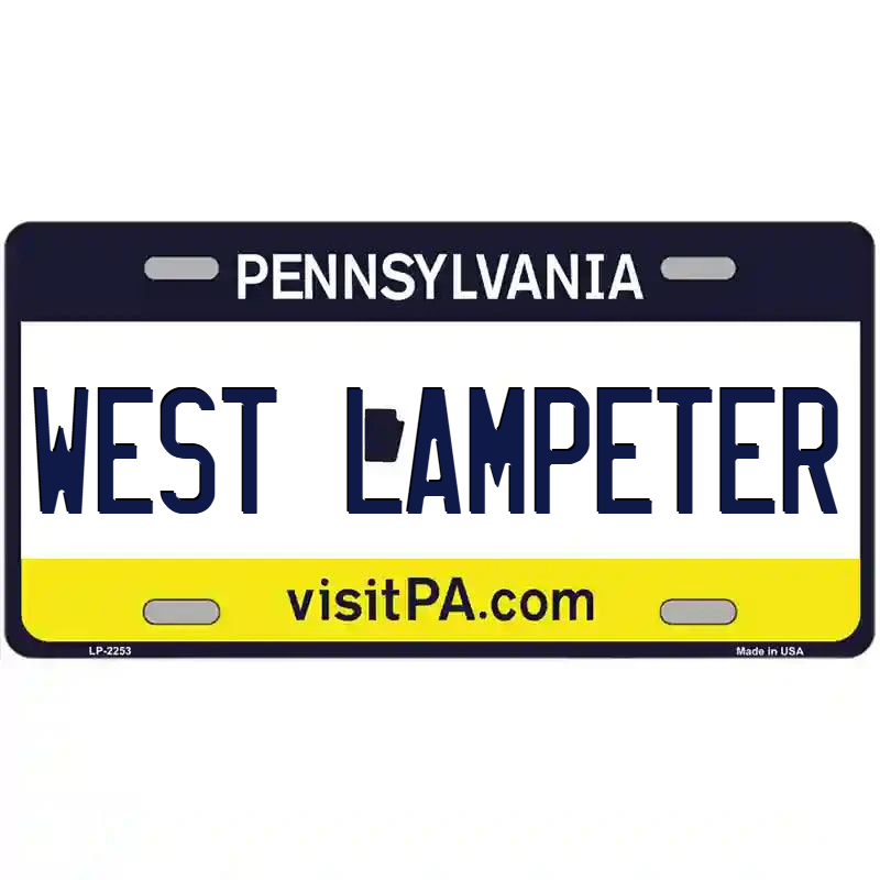 West Lampeter Metal Sign