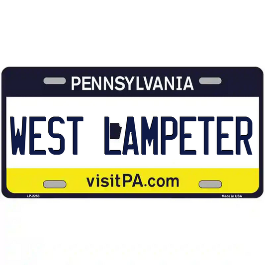 West Lampeter Metal Sign