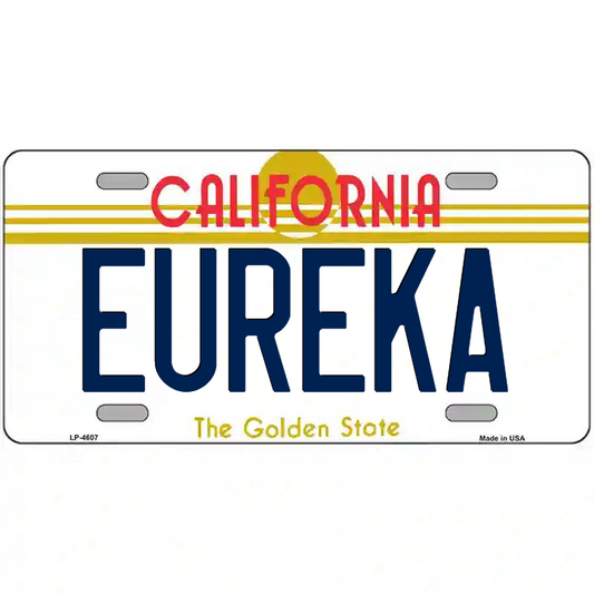 Eureka California Metal Sign