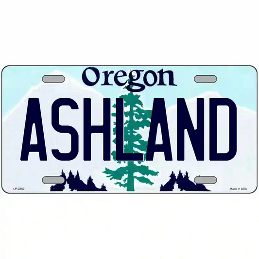 Ashland Oregon Metal Sign