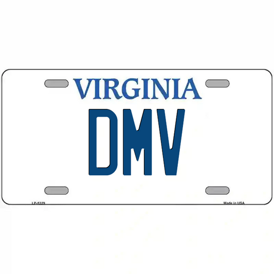 DMV Virginia Metal Sign