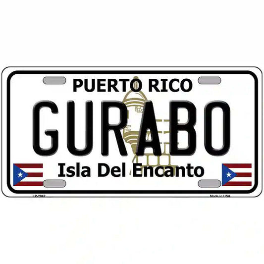 Gurabo Puerto Rico Metal Sign