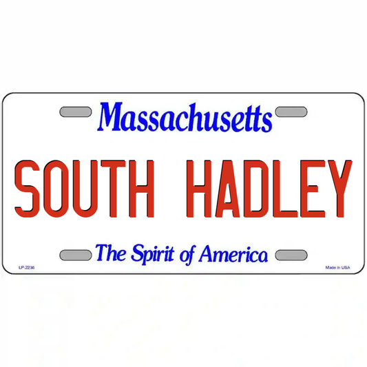 South Hadley Massachusetts Metal Sign