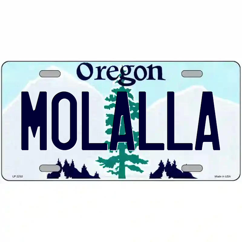 Molalla Oregon Metal Sign