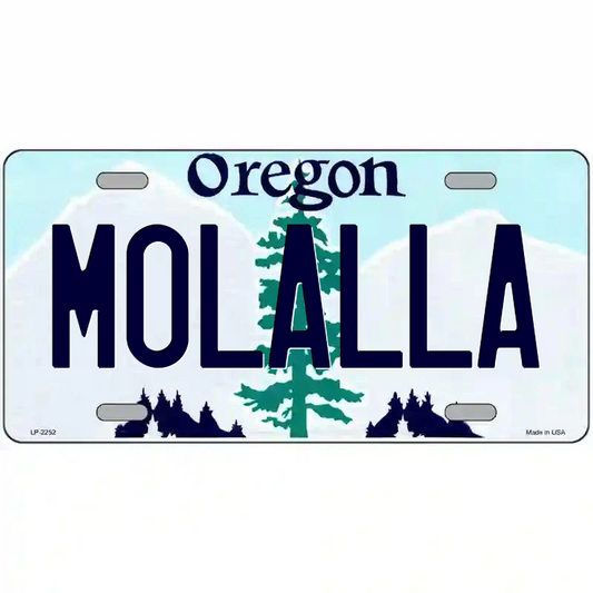 Molalla Oregon Metal Sign