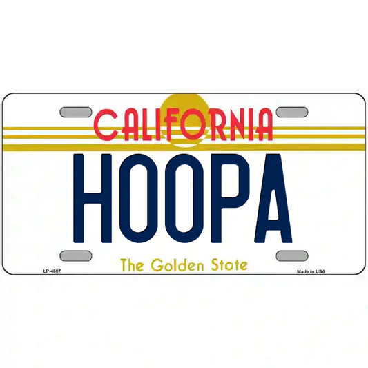 Hoopa California Metal Sign