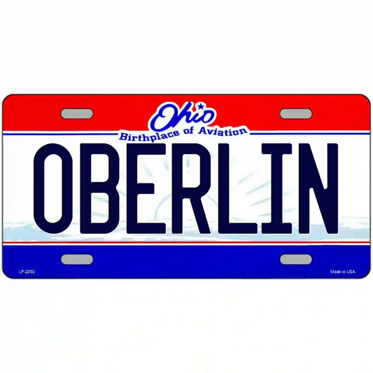 Oberlin Ohio Metal Sign