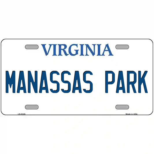 Manassas Park Virginia Metal Sign