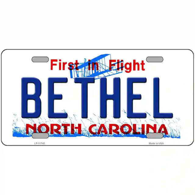 Bethel North Carolina Metal Sign
