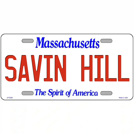 Savin Hill Massachusetts Metal Sign