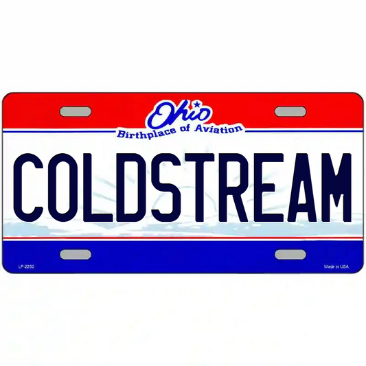 Coldstream Ohio Metal Sign