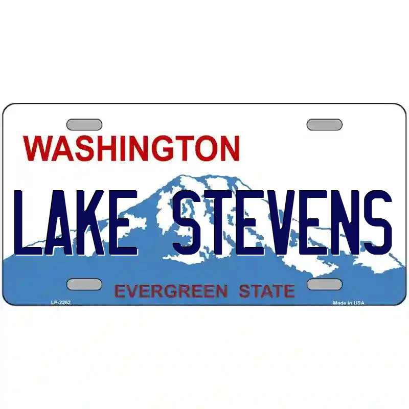 Lake Stevens Washington Metal Sign
