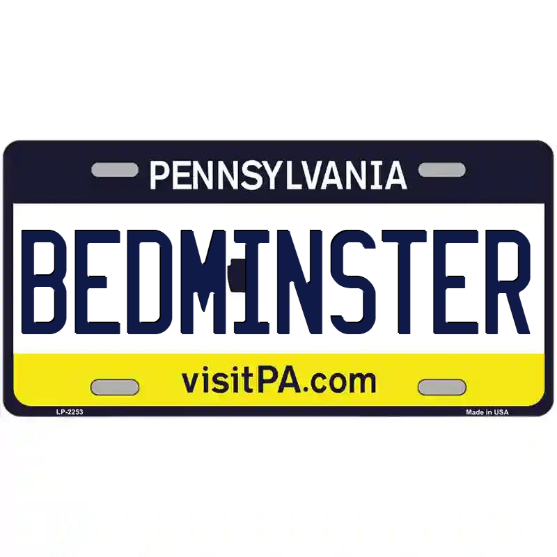 Bedminster Pennsylvania Metal Sign