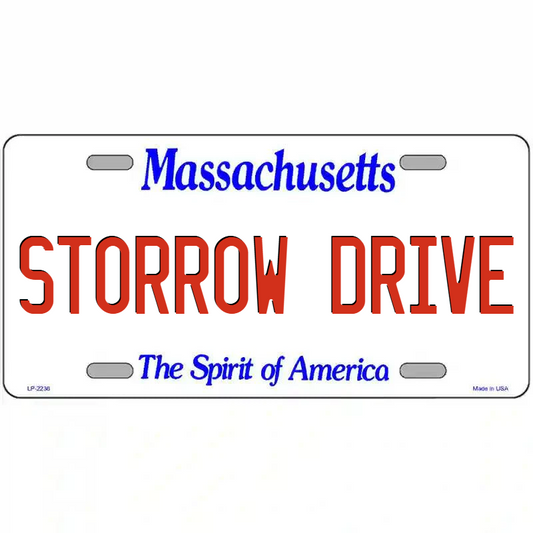 Storrow Drive Massachusetts Metal Sign