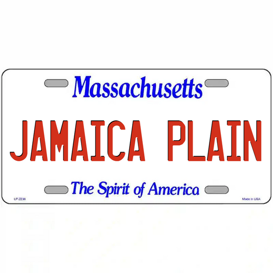 Jamaica Plain Massachusetts Metal Sign