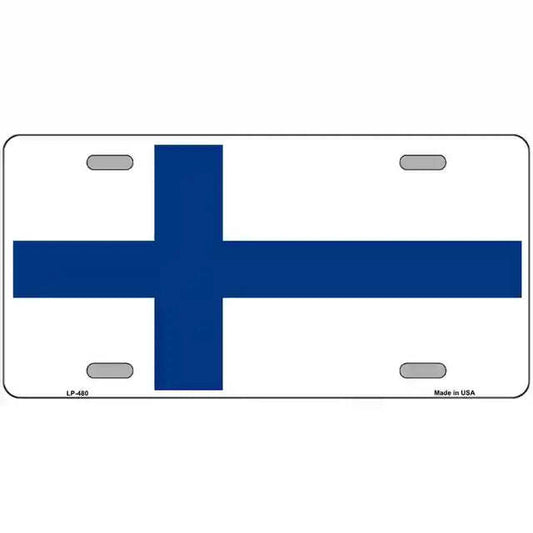 Finland Flag Metal Sign