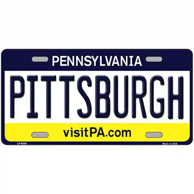 Pittsburgh Pennsylvania Metal Sign