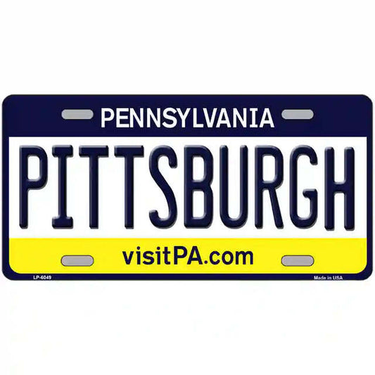 Pittsburgh Pennsylvania Metal Sign