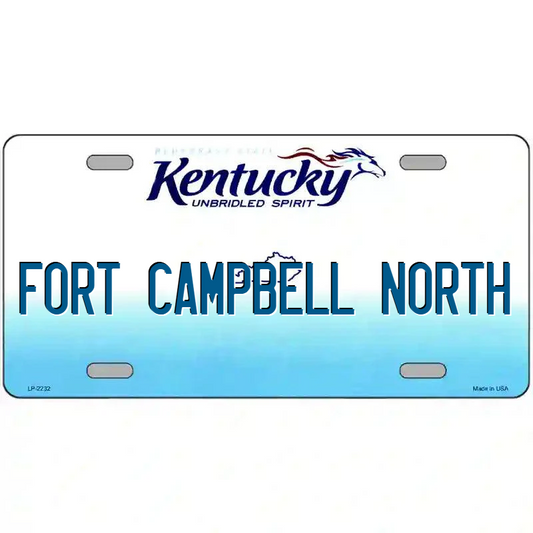 Fort Campbell North Kentucky Metal Sign