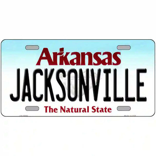 Jacksonville Arkansas Metal Sign