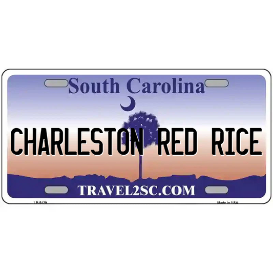 Charleston Red Rice South Carolina Metal Sign