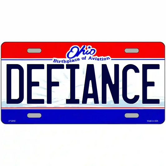 Defiance Ohio Metal Sign