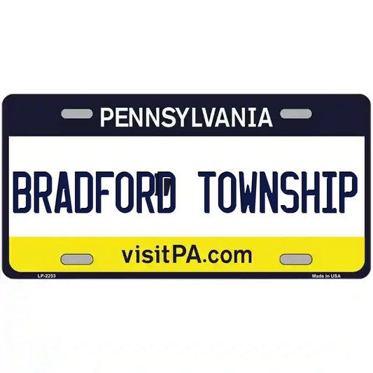 Bradford Township Pennsylvani Metal Sign